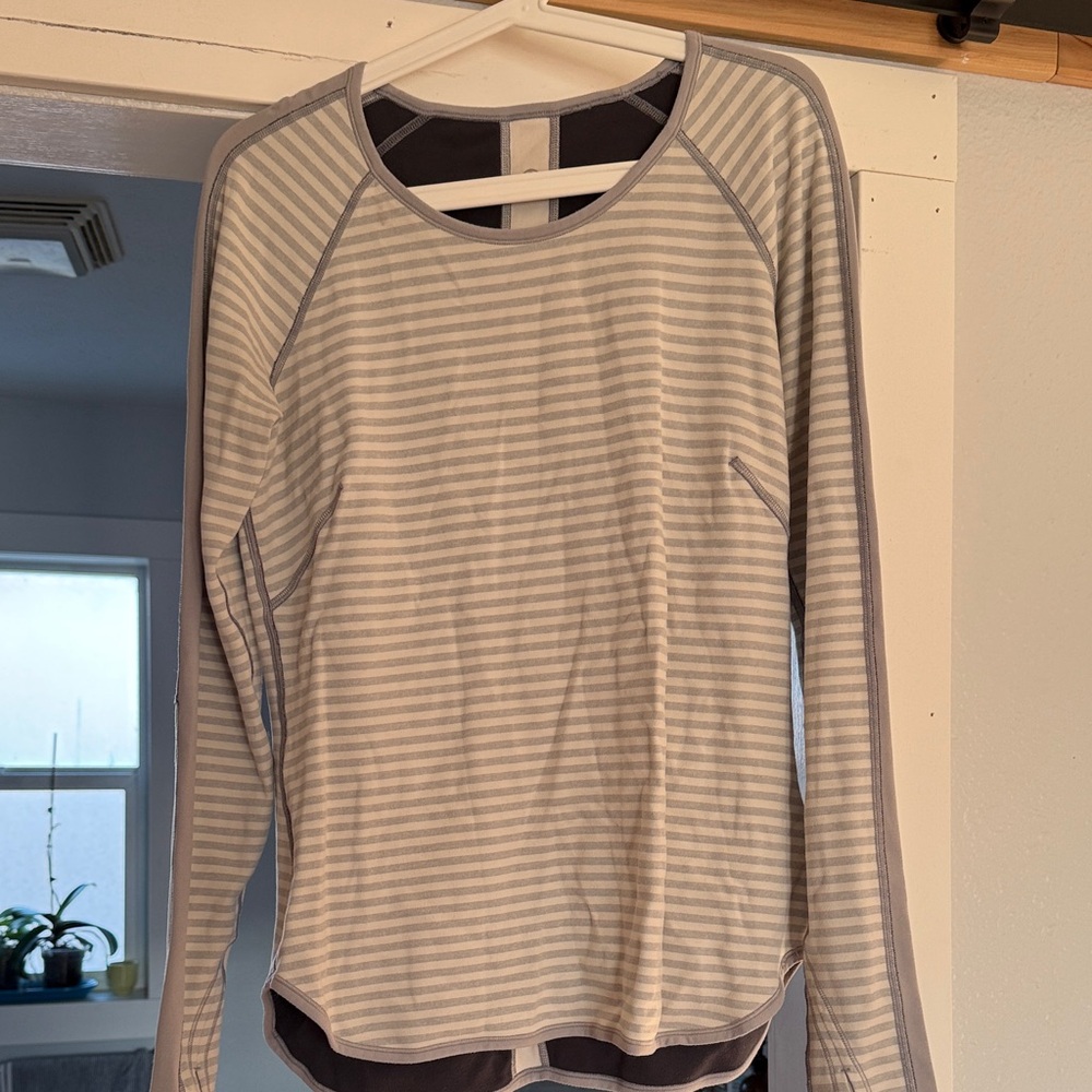 Striped Long Sleeve Top